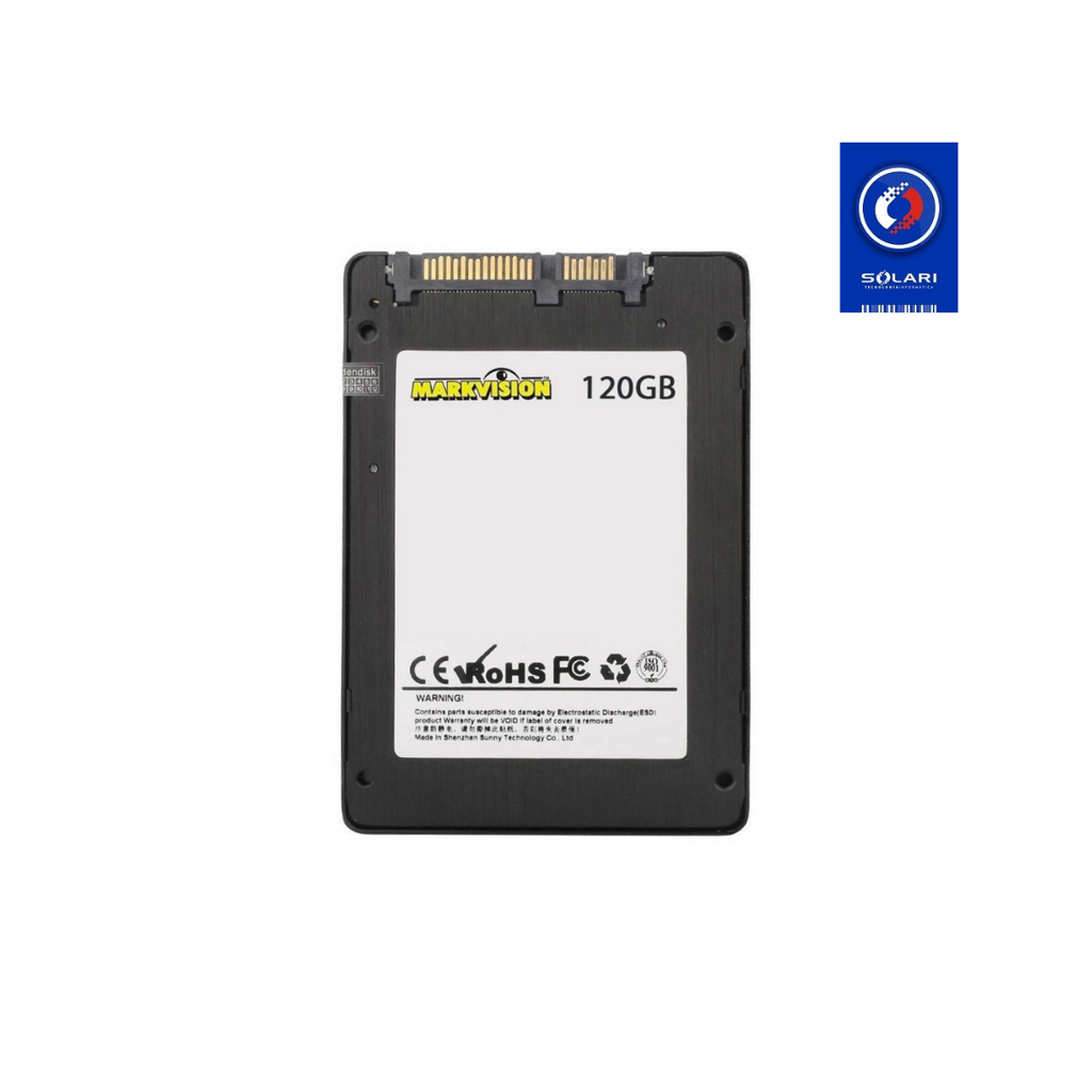 DISCO SOLIDO 120 GB SATA 3.0 BULK MARKVISION 