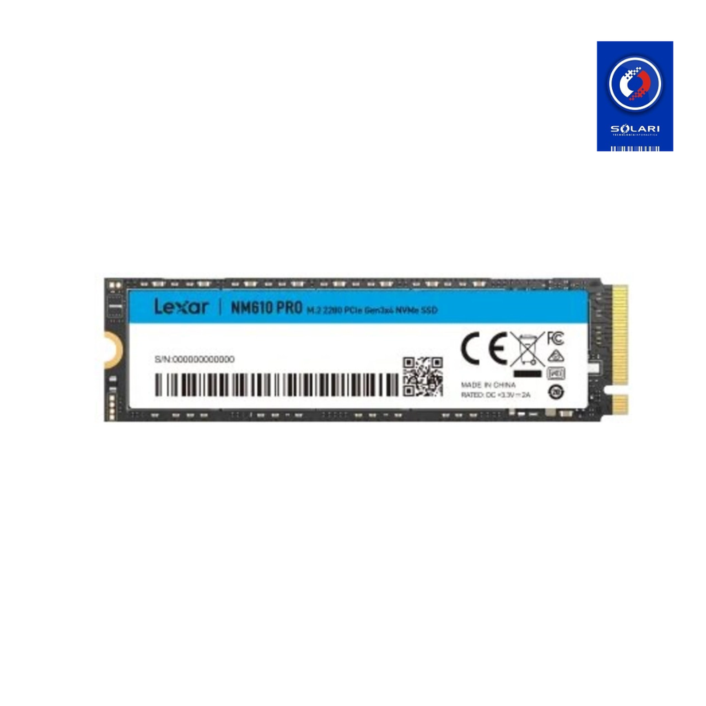 DISCO SOLIDO 500GB M.2 NVMe NM610 PRO LEXAR