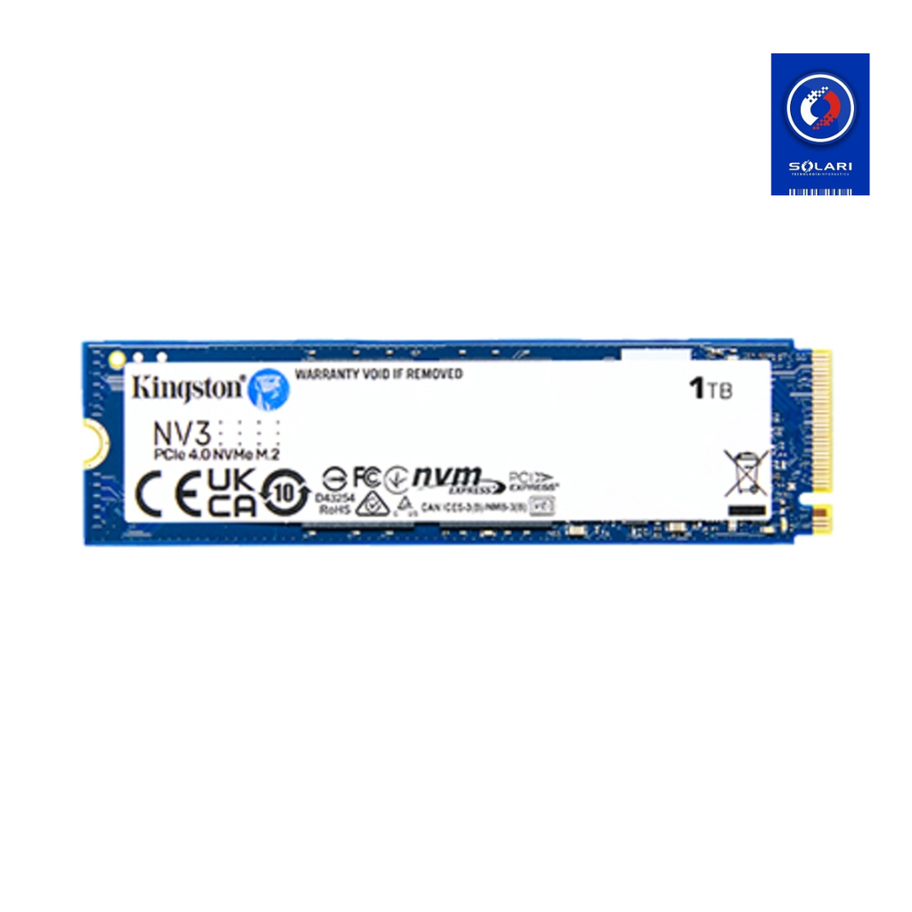 DISCO SOLIDO M.2 KINGSTON SNV3S 1TB NVMe PCIe 4.0
