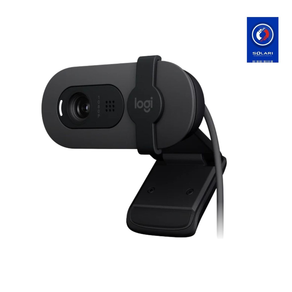 WEB CAM LOGITECH BRIO 100 GRAPHITE FULL HD 1080p 960-001586