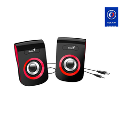 [31730026401] PARLANTE GENIUS USB SP-Q180 ROJO