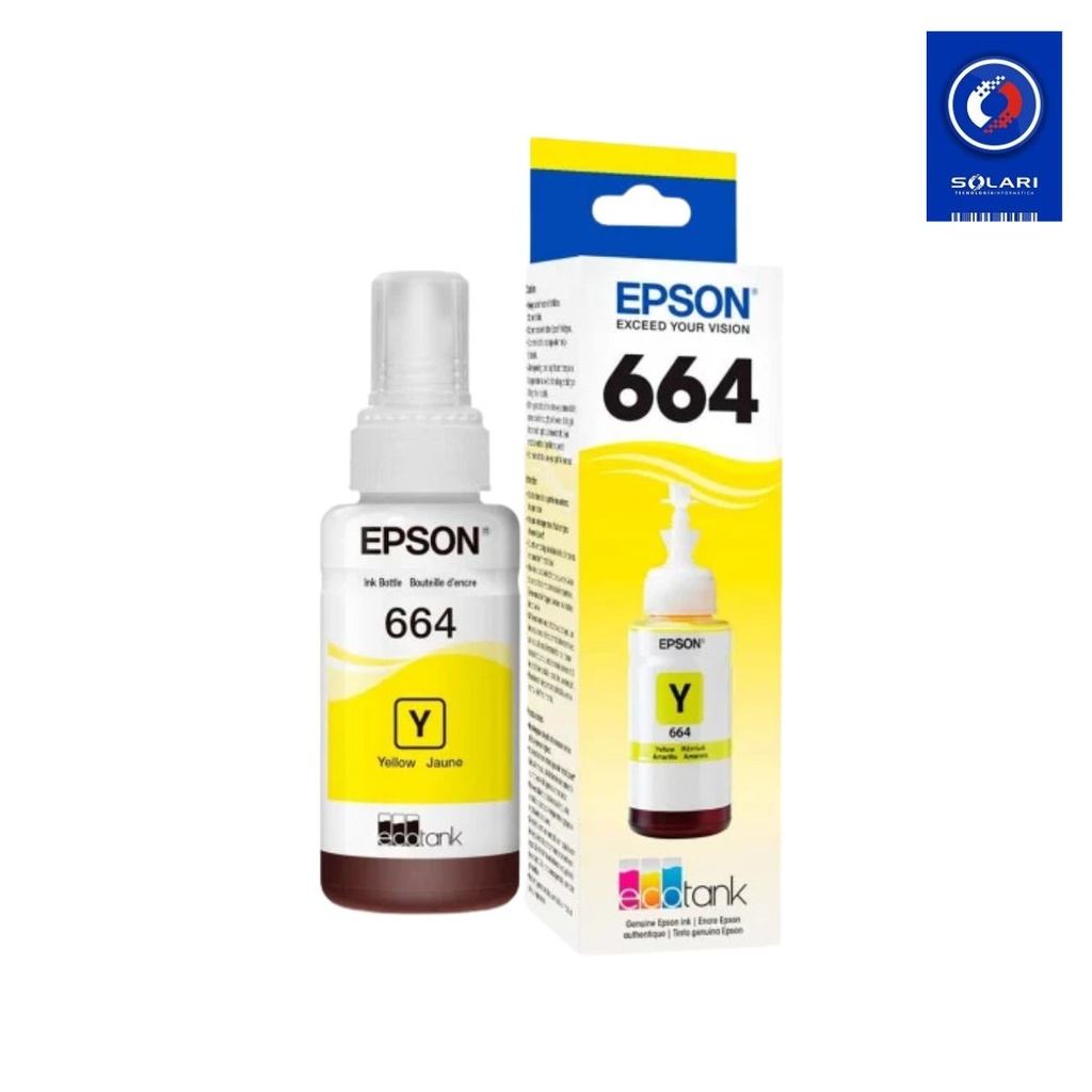 BOTELLA TINTA EPSON YELLOW P/L200 ORIGINAL
