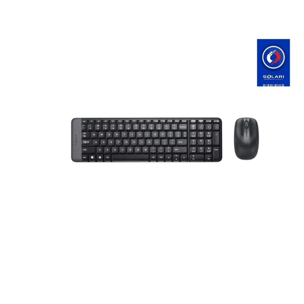 TECLADO + MOUSE LOGITECH MK220 INALAMBRICO