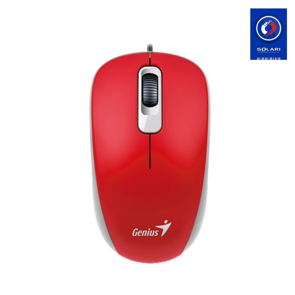 MOUSE GENIUS USB ROJO DX110