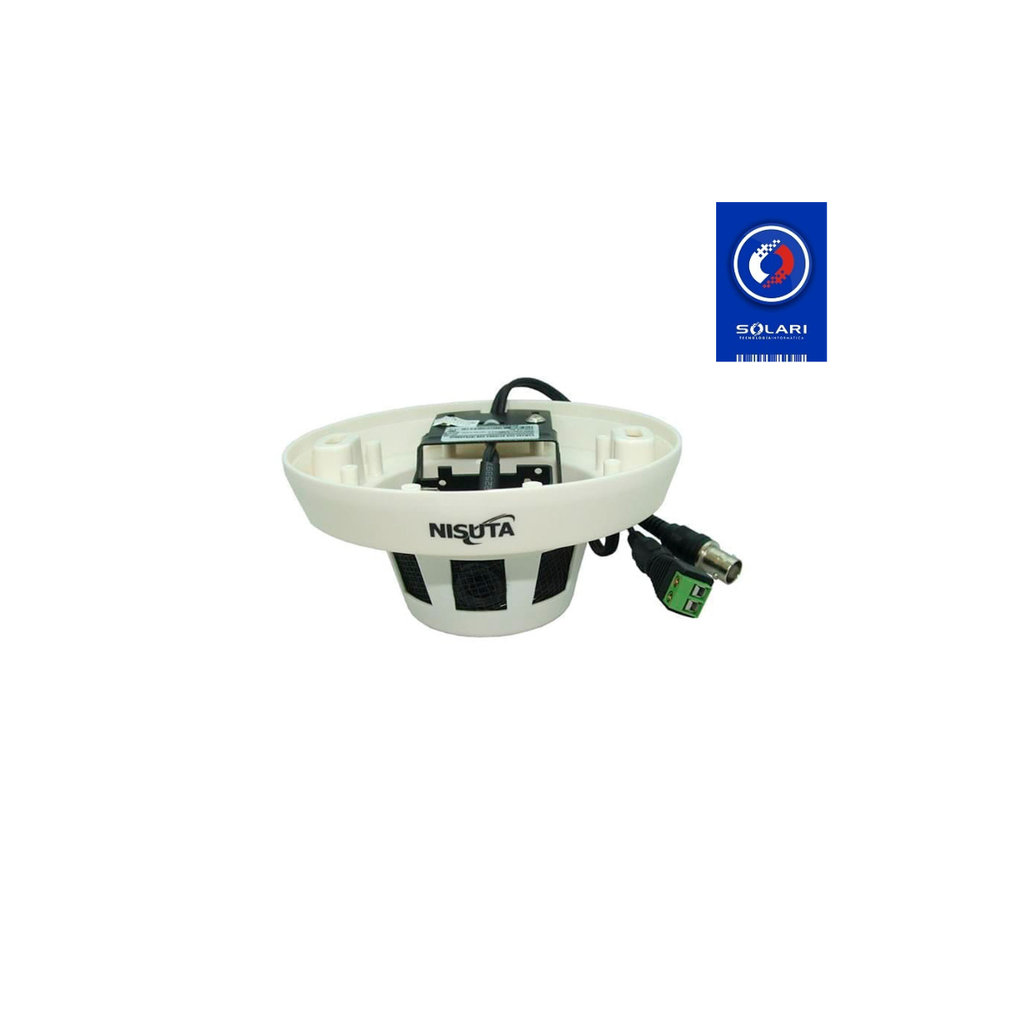 CAMARA CCD OCULTA EN SENSOR HUMO 420 TVL C/FUENTE NISUTA NS-CSHINA