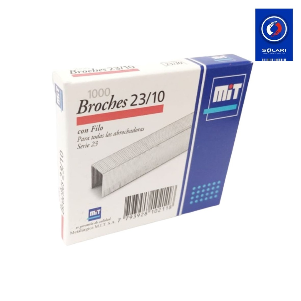 BROCHES MIT 23/10 X 1000 NACIONAL