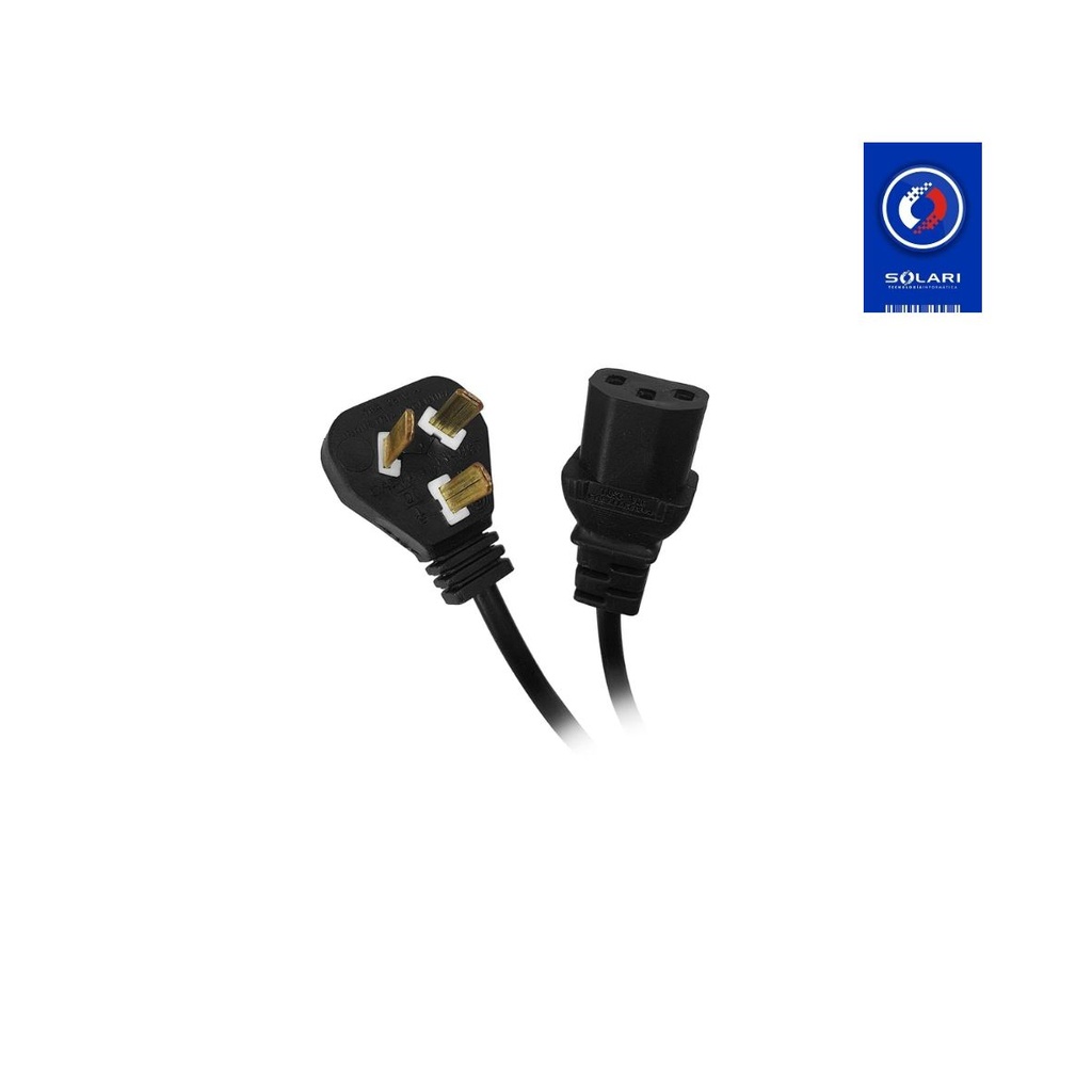 CABLE ALIMENTACION 220V 1.5 MTS NISUTA 