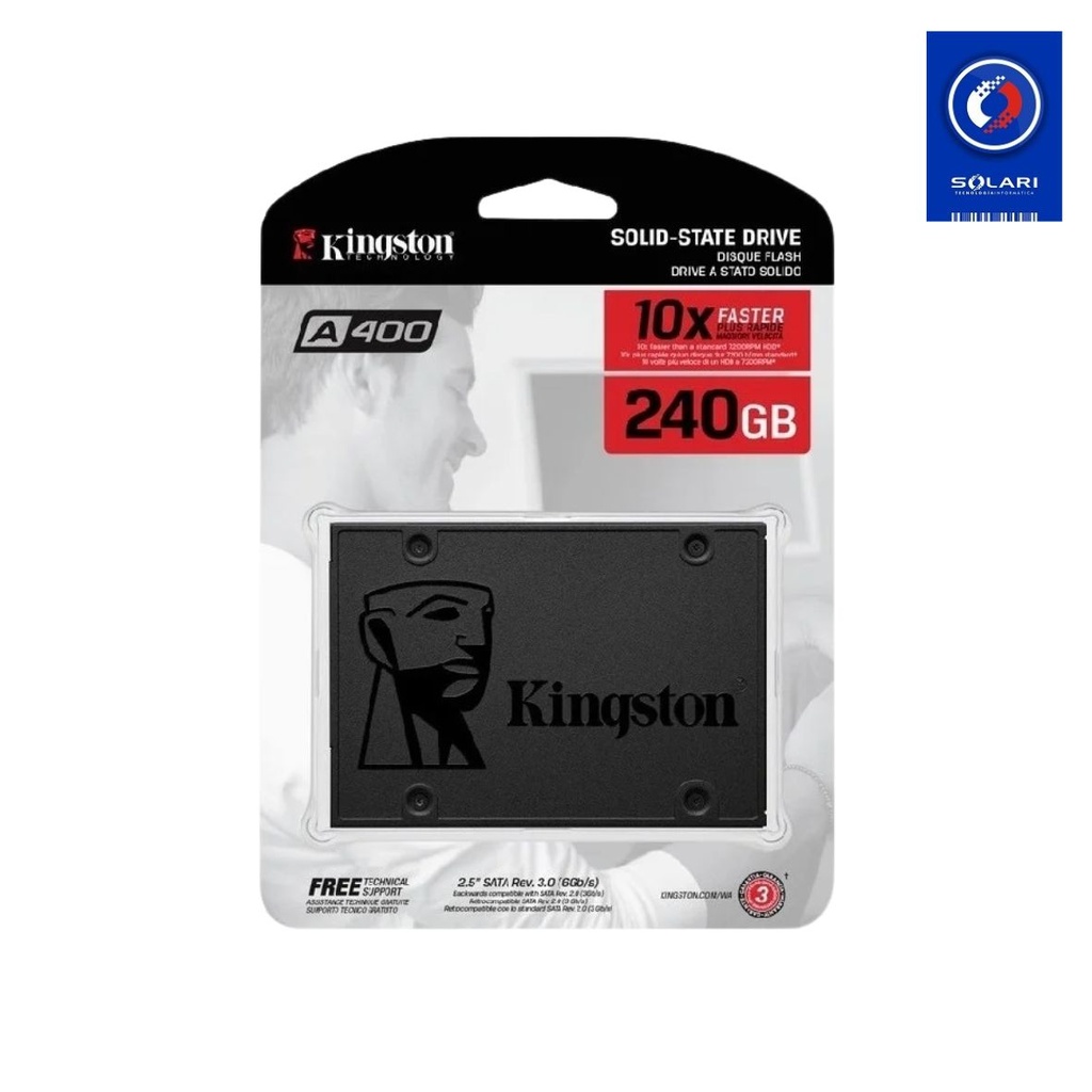 DISCO SOLIDO 240 GB KINSTONG A400 SATA3 2.5 