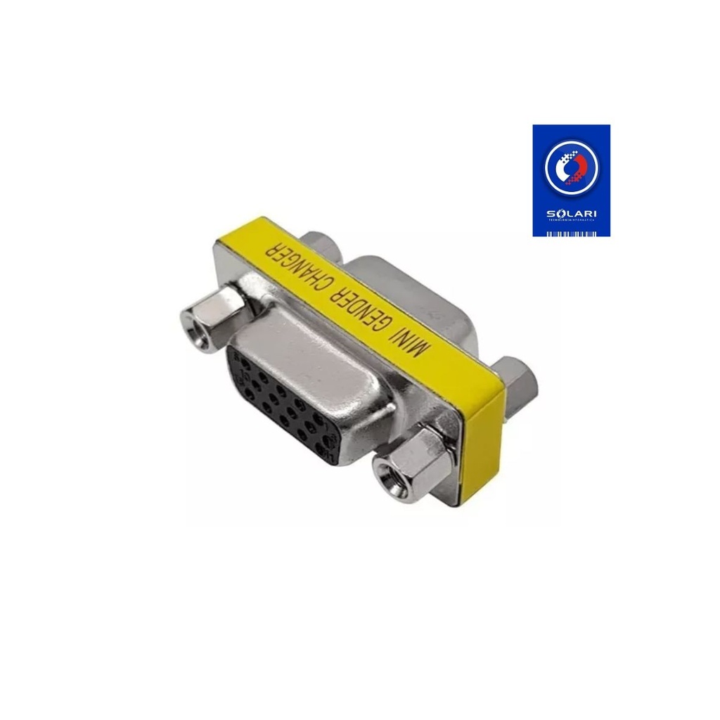 ADAPTADOR VGA DB15 H-H NISUTA NS-ADBH15H