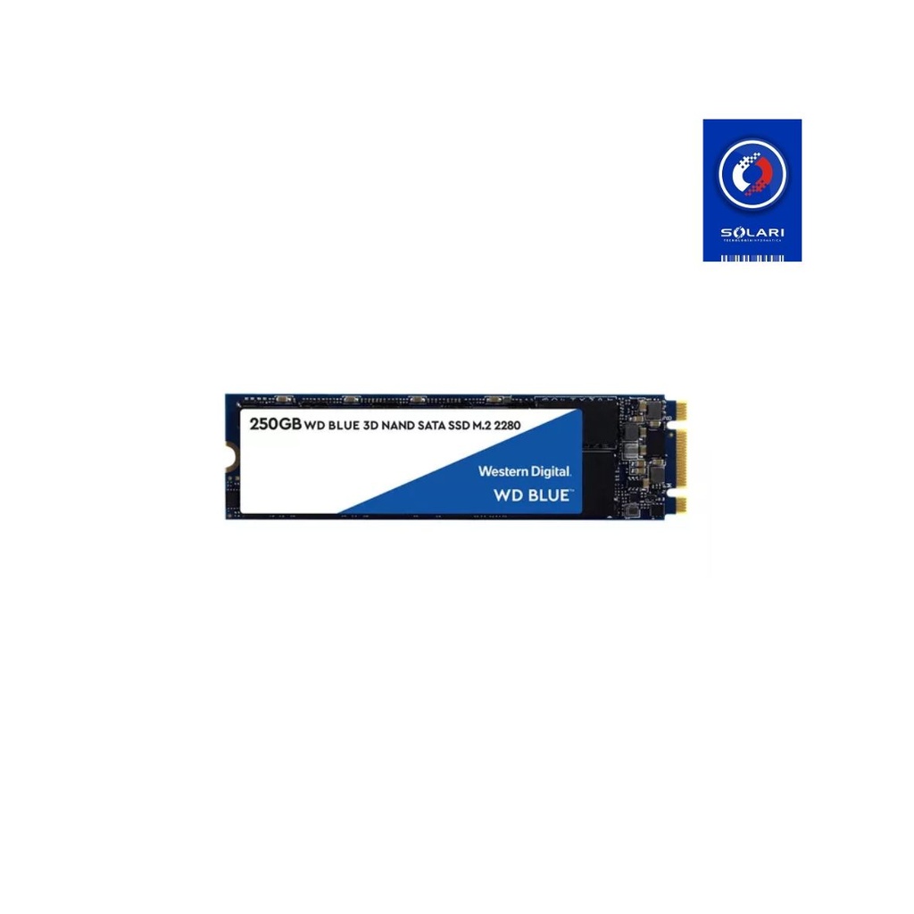DISCO SOLIDO M2 250 GB BLUE 3D WESTERN DIGITAL 