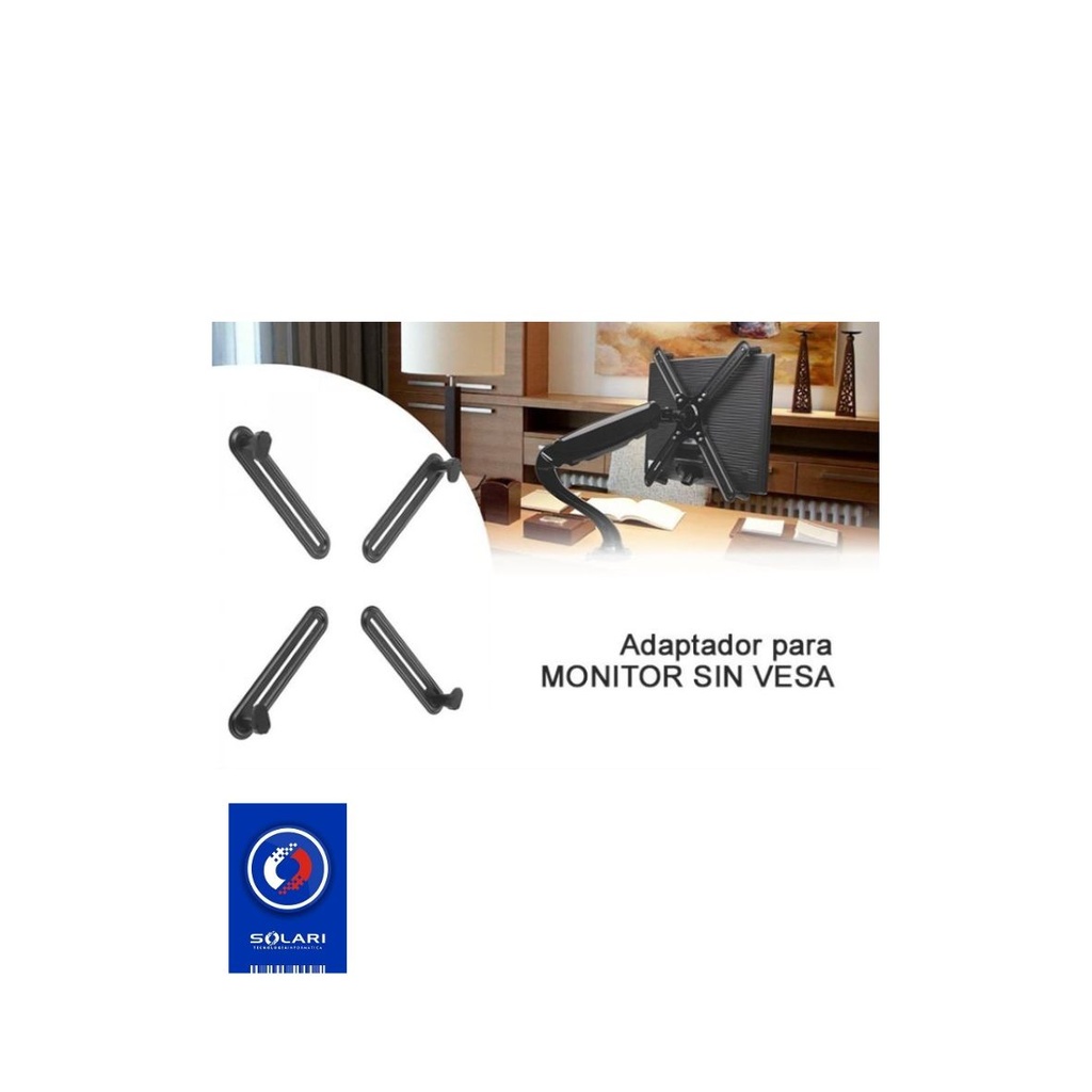ADAPTADOR PARA MONITOR SIN VESA 75X75 / 100 X 100 INTELAID IT-DSX 47265