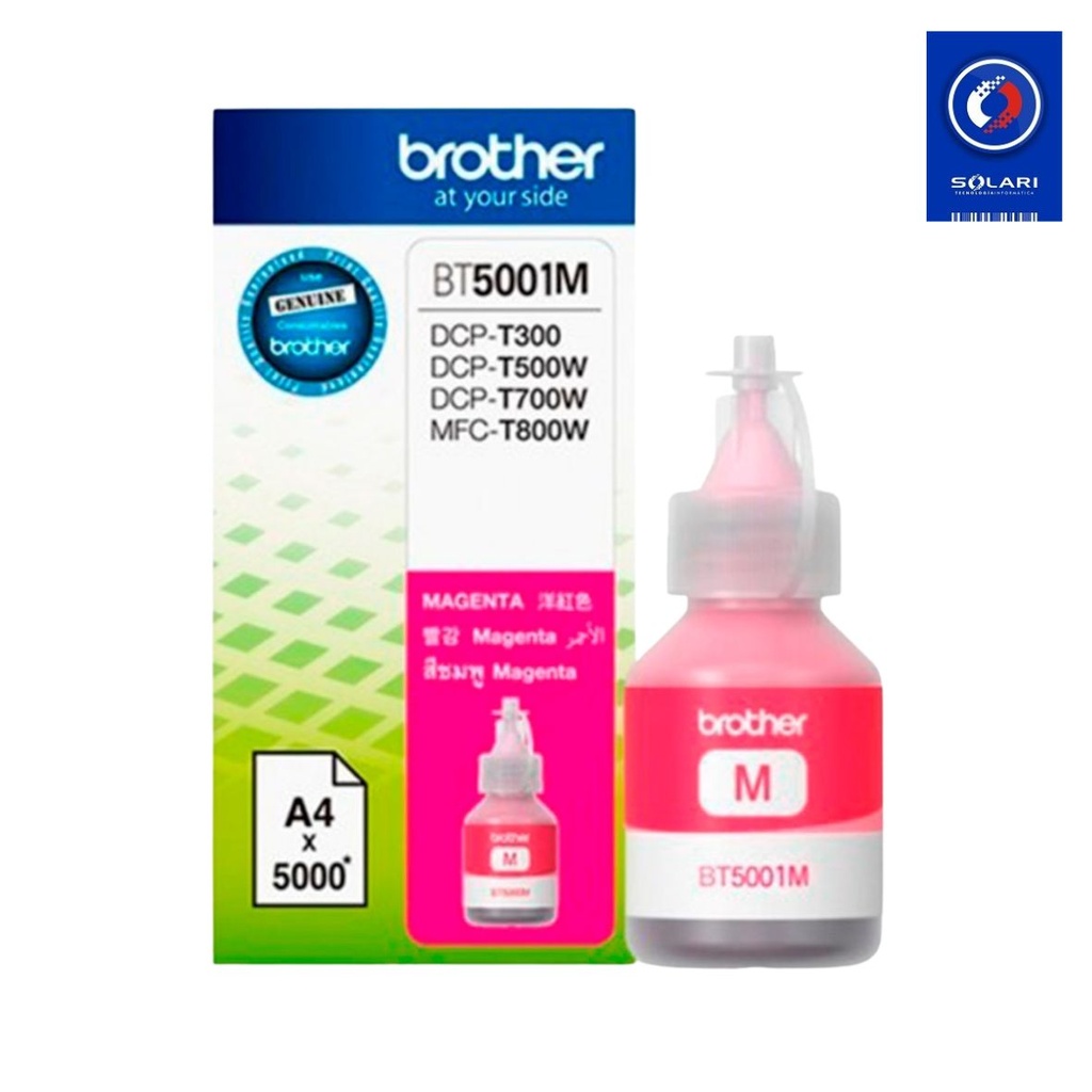 TINTA BROTHER DCP T300/T500W/T310 MAGENTA ORIGINAL 5001