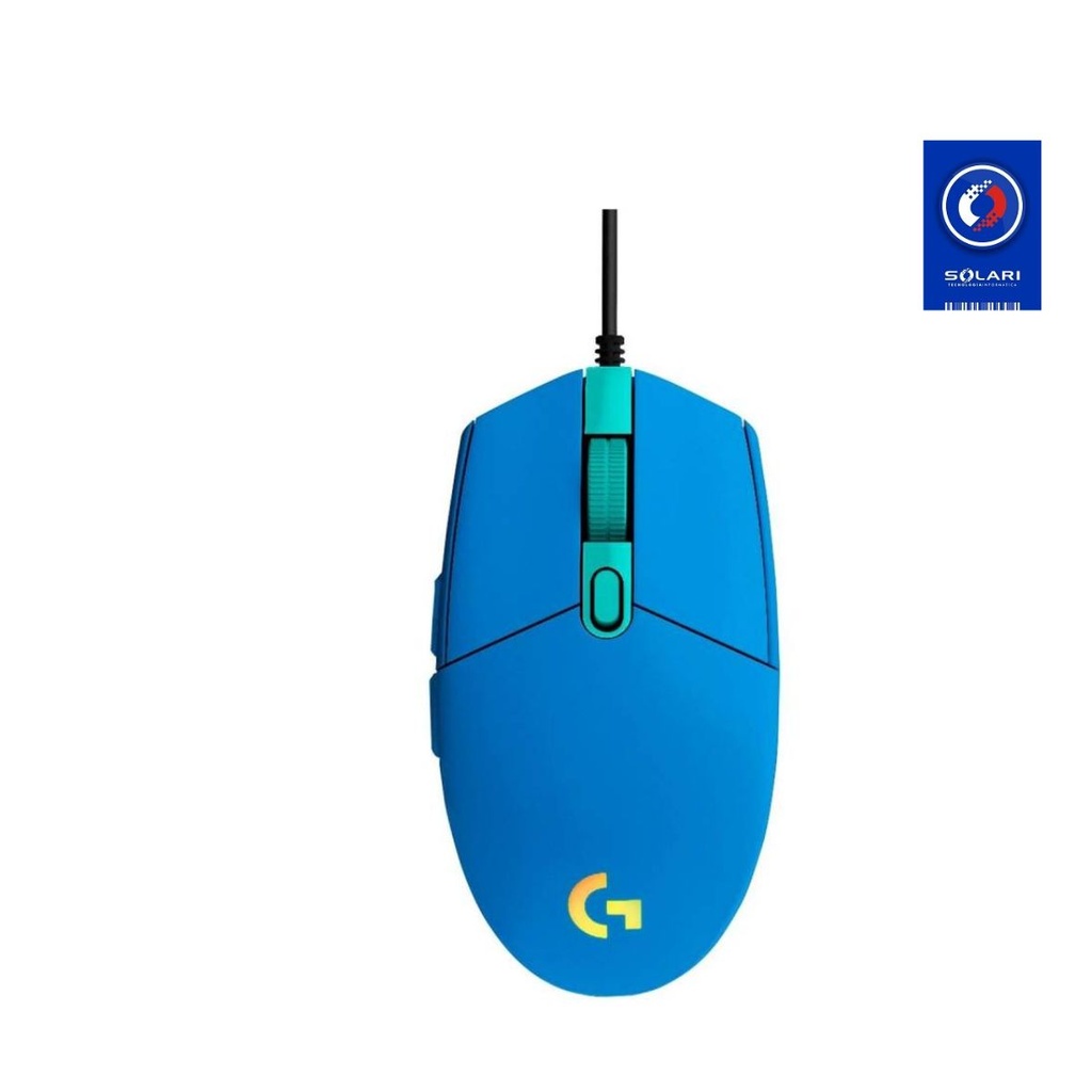 MOUSE LOGITECH G203 GAMING LIGHTSYNC BLUE 910-005795