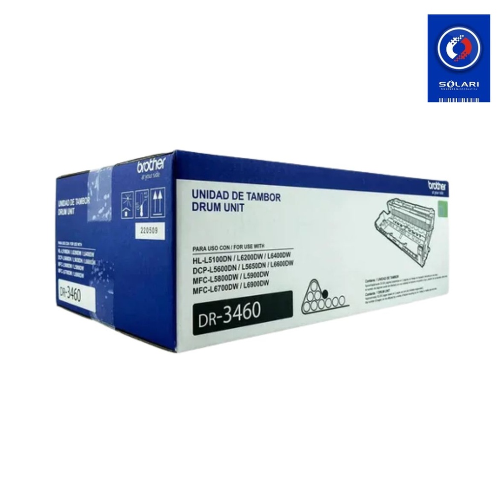 UNIDAD DE IMAGEN BROTHER DR3460 PARA HL-L5100DN