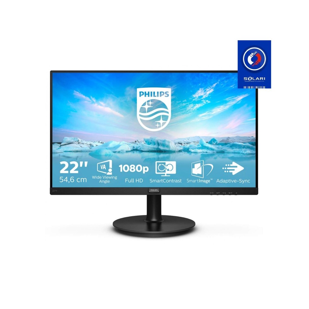 MONITOR 22" PHILIPS LED 221V8/77