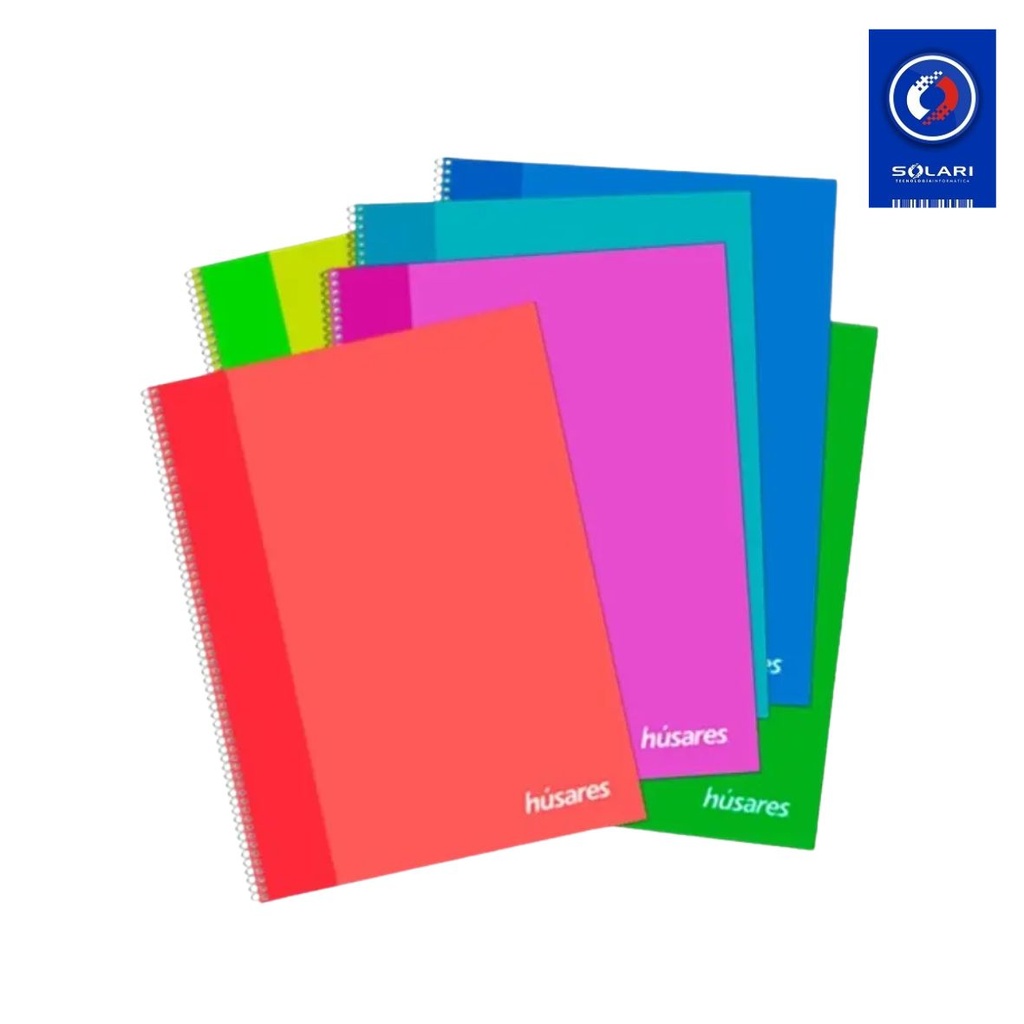 CUADERNO TAPA DURA TRENDY 22.3 X 29.7 120 HOJAS HUSARES