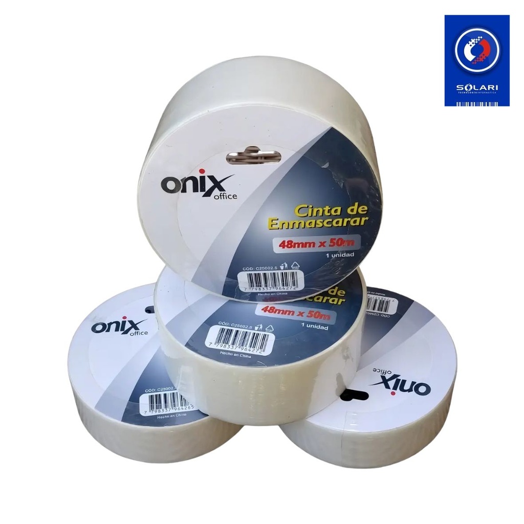 CINTA DE PAPEL 48 X 50 MTS ONIX