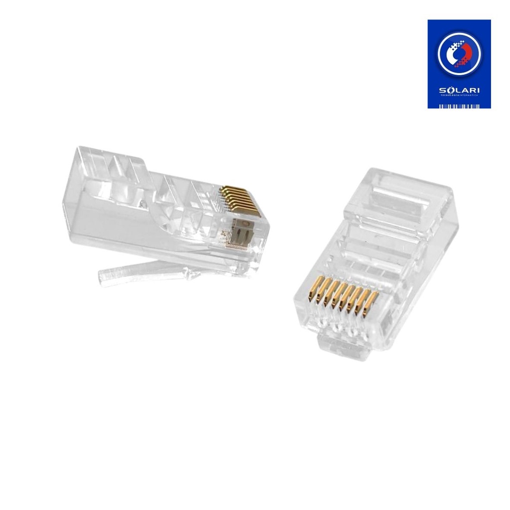 CONECTOR PLUG RJ45 Cat 6E NISUTA NS-CORJ45