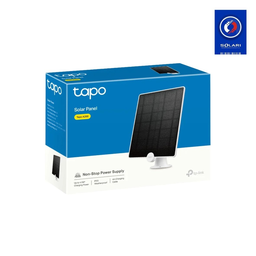 TAPO A200 PANEL SOLAR PARA CAMARA IP TAPO A BATERIA C420/C425