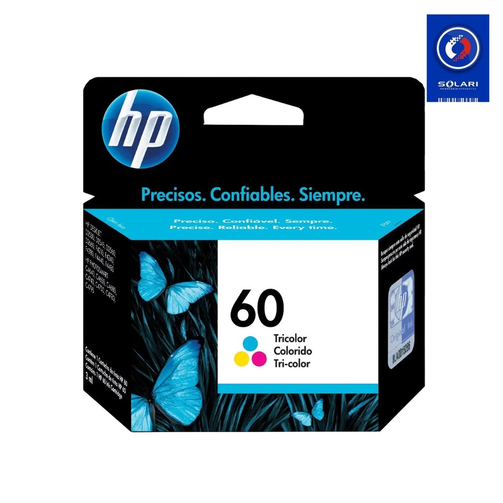 CARTUCHO HP 60 COLOR ORIGINAL