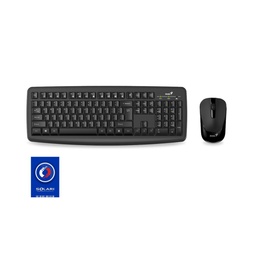 [31340004413] COMBO TECLADO Y MOUSE INALAMBRICO KM 8100 GENIUS 
