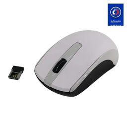 [31030004401] MOUSE GENIUS USB ECO-8100 INALAMBRICO BLANCO