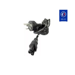 [NS-INTR] CABLE ALIMENTACION 220V TIPO TREBOL 1.50 MTS NISUTA NS-INTR