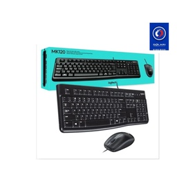 [920-004428] COMBO TECLADO Y MOUSE MK120 USB CON CABLE LOGITECH