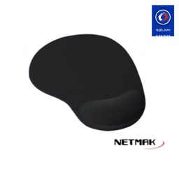 [NM-PGEL] PAD MOUSE CON GEL NETMAK NEGRO NM-PGEL