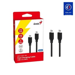 [213549] CABLE USB-C A USB-C  DATOS 3.0 1.00MTS GENIUS