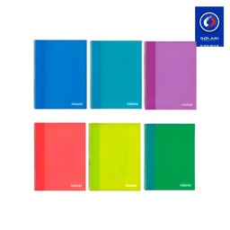 [6291] CUADERNO TRENDY RAYADO HUSARES 16 X 21 120 HOJAS TAPA DURA