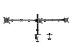 [NS-SOTVB3] SOPORTE PARA 3 MONITORES / TV DE 17-27" DE ESCRITORIO NISUTA NS-SOTVEB3